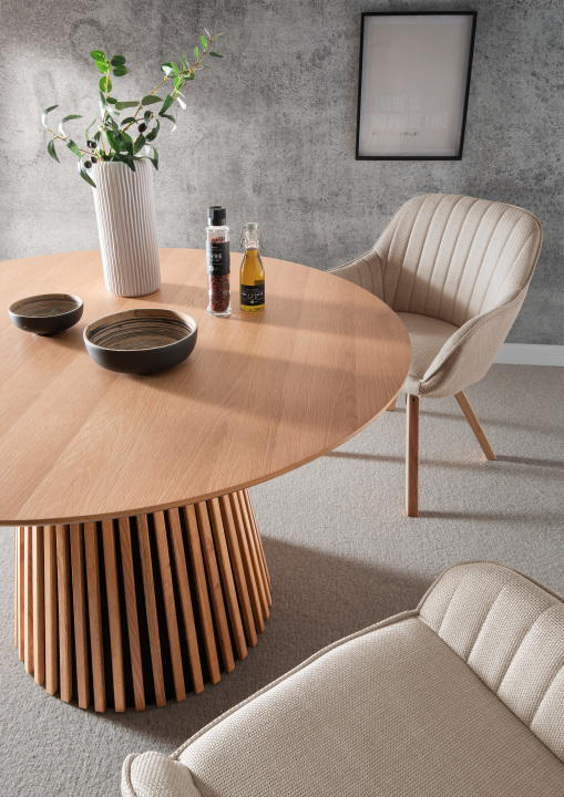 Indoormöbelset Diningsessel Matera Beig...